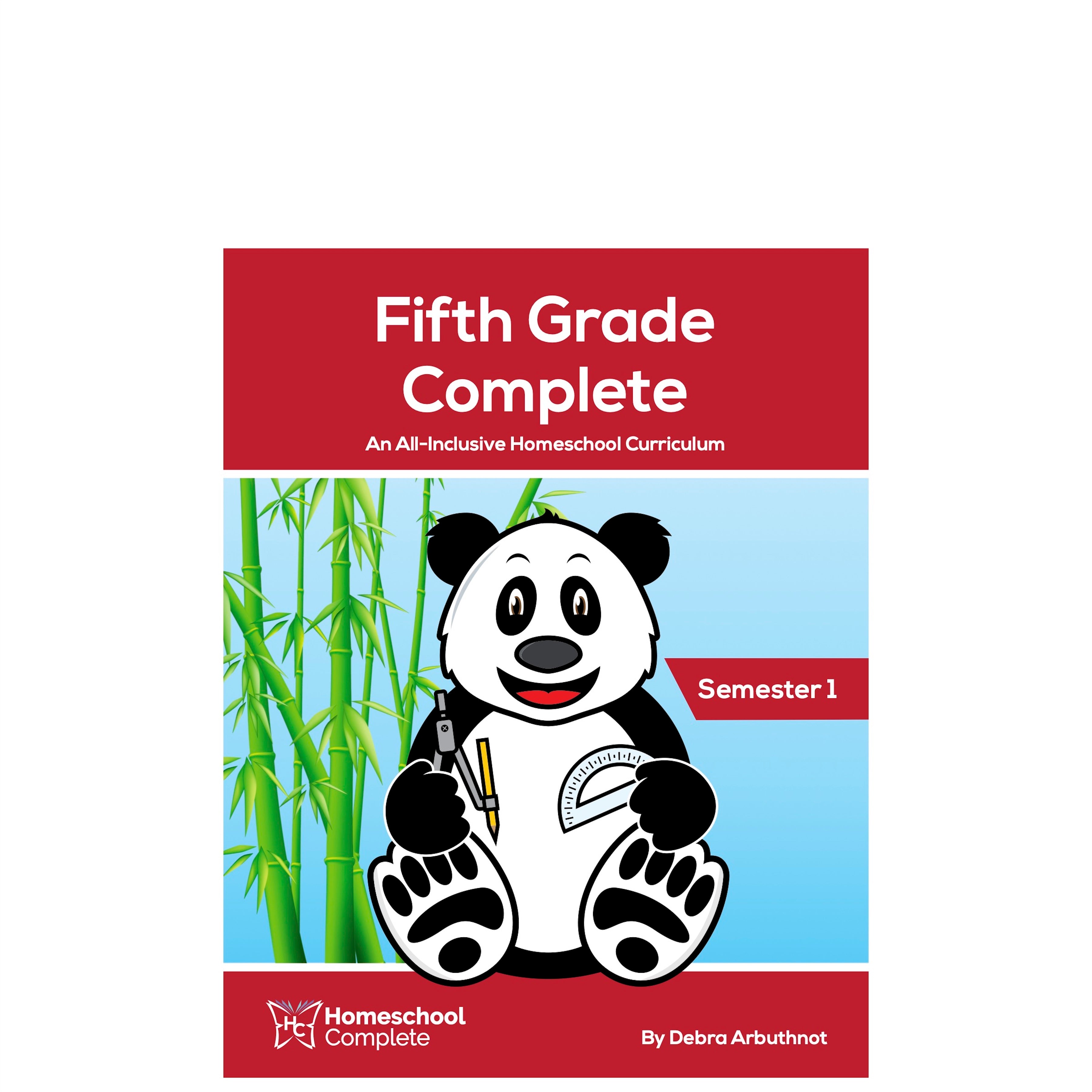 Fifth Grade Complete Teacher's Manual & Workbook Semester One: Download (Faith-Based)